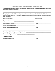 Title Iii Application User Guide - Indiana, Page 21