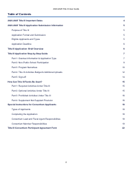Title Iii Application User Guide - Indiana, Page 2