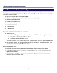Title Iii Application User Guide - Indiana, Page 6