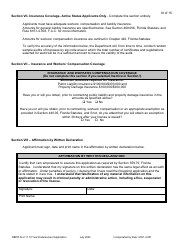 Form DBPR ALU11 Application for Licensure by 10 Year Endorsement - Florida, Page 11