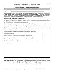 Form DBPR ALU11 Application for Licensure by 10 Year Endorsement - Florida, Page 14