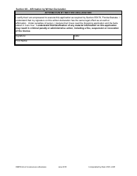 Form DBPR ALU2 Application for Licensure as a Business - Florida, Page 17