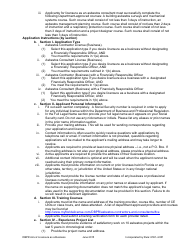 Form DBPR ALU2 Application for Licensure as a Business - Florida, Page 3