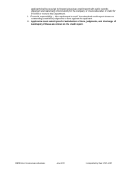 Form DBPR ALU2 Application for Licensure as a Business - Florida, Page 6