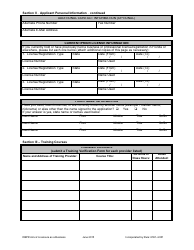 Form DBPR ALU2 Application for Licensure as a Business - Florida, Page 8