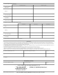 APHIS Form 192 Application for Credit Account, Page 2