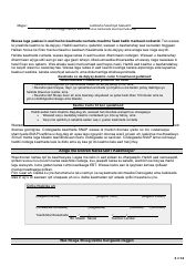 Form FS-1 Application for Snap - Kentucky (Somali), Page 6