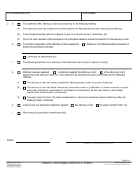 Form RI-PR042 Orders Concerning Power of Attorney - County of Riverside, California, Page 2