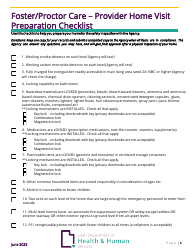 Foster/Proctor Care - Initial Family Application - Utah, Page 6