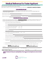 Foster/Proctor Care - Initial Family Application - Utah, Page 8