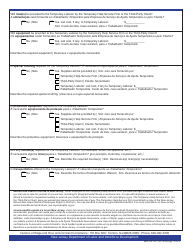 Form MW-23 Temporary Laborer Assignment Notification - New Jersey (English/Portuguese), Page 2