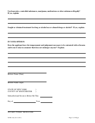Form WCPD-126L Character Reference Letter - New York, Page 3
