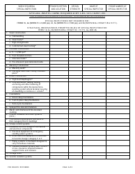 Form PDS006 Notice of Requirement for Special Inspection - County of San Diego, California, Page 2