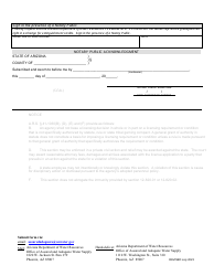 Application for Extinguishment of a Grandfathered Groundwater Right for Extinguishment Credits - Arizona, Page 2
