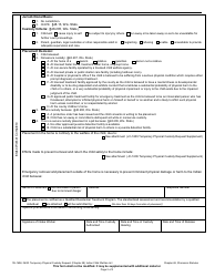 Form IW-1608 Temporary Physical Custody Request (Chapter 48) - Indian Child Welfare Act - Wisconsin, Page 2