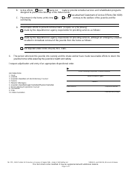 Form IW-1721 Petition for Protection or Services (Chapter 938) - Indian Child Welfare Ac - Wisconsin, Page 2