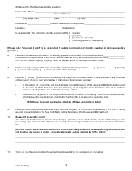 Form CSMD-1 Petition for Appointment/Confirmation of Standby Guardian (Scpa 1757) - New York, Page 3