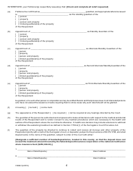 Form CSMD-1 Petition for Appointment/Confirmation of Standby Guardian (Scpa 1757) - New York, Page 4