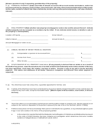 Form G-2B Petition for Appointment of Guardian of Person and Property/Property Only - New York, Page 3