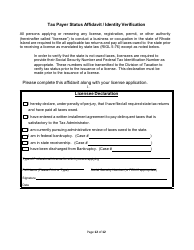 License Application for Non-facility/Vendor Employees - Rhode Island, Page 12