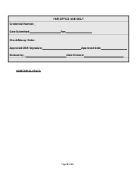 License Application for Non-facility/Vendor Employees - Rhode Island, Page 9