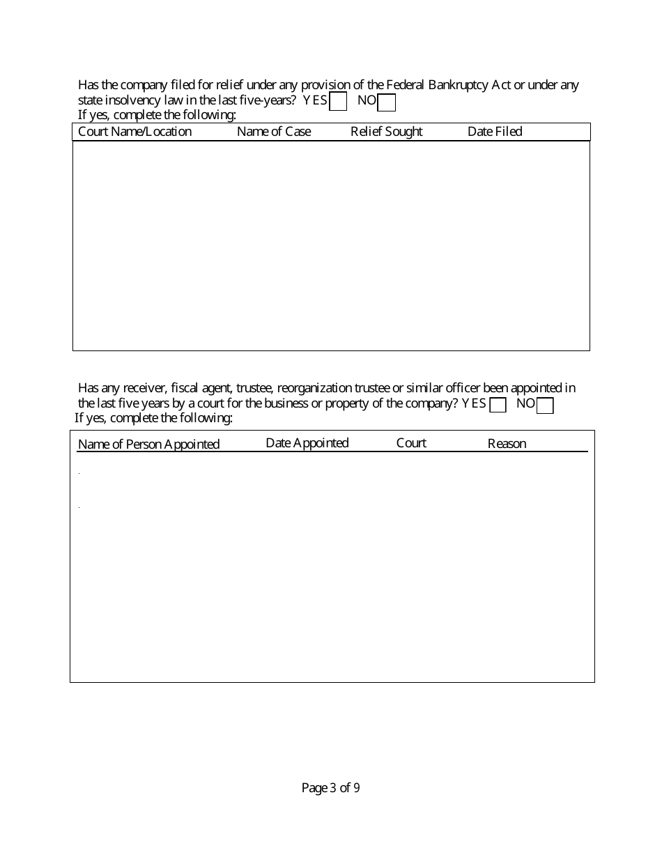 Vendor Application - Rhode Island, Page 3