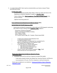 Service Employee Application - Rhode Island, Page 2