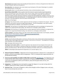 Form AGR-2208 Food Pantry Subgrant - Emergency Food Assistance Program (Efap) - Washington, Page 10