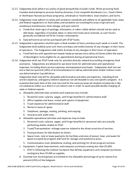 Form AGR-2208 Food Pantry Subgrant - Emergency Food Assistance Program (Efap) - Washington, Page 15