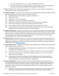 Form AGR-2208 Food Pantry Subgrant - Emergency Food Assistance Program (Efap) - Washington, Page 18