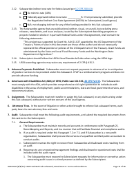 Form AGR-2602 Food Bank Sub-subaward - Emergency Food Assistance Program (Efap) - Washington, Page 11