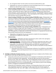 Form AGR-2602 Food Bank Sub-subaward - Emergency Food Assistance Program (Efap) - Washington, Page 12