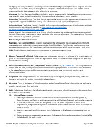 Form AGR-2209 Food Bank Subgrant - Emergency Food Assistance Program (Efap) - Washington, Page 10