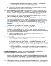 Form AGR-2209 Food Bank Subgrant - Emergency Food Assistance Program (Efap) - Washington, Page 11
