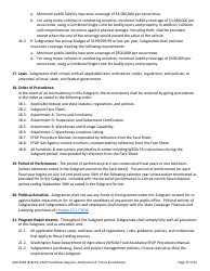 Form AGR-2209 Food Bank Subgrant - Emergency Food Assistance Program (Efap) - Washington, Page 17