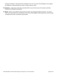 Form AGR-2209 Food Bank Subgrant - Emergency Food Assistance Program (Efap) - Washington, Page 20
