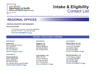 Home and Community Based Waivers and Intermediate Care Facility for Individuals With Intellectual Disabilities (Icf/Iid) - New Mexico, Page 7