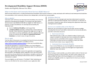 Home and Community Based Waivers and Intermediate Care Facility for Individuals With Intellectual Disabilities (Icf/Iid) - New Mexico, Page 9