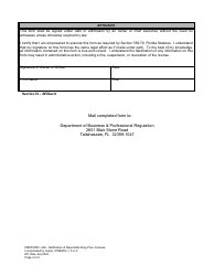 Form DBPR-DDC-248 Notification of Reportable Drug Price Increase - Florida, Page 4