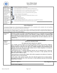 Application for Registration for Radiation Physics Services - Rhode Island, Page 3