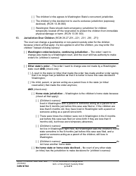 Form GDN M502 Petition to Terminate or Change Minor Guardianship or Non-parent Custody Order (Ptmd) - Washington, Page 6