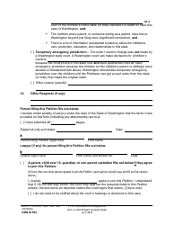 Form GDN M502 Petition to Terminate or Change Minor Guardianship or Non-parent Custody Order (Ptmd) - Washington, Page 7