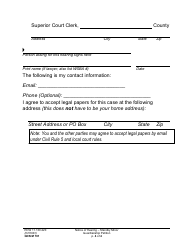 Form GDN M701 Notice of Hearing About Standby Minor Guardianship Petition (Nthg) - Washington, Page 4
