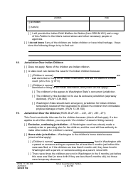 Form GDN M102 Minor Guardianship Petition - Washington, Page 8