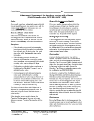Form GDN M105 Minor Guardianship Findings and Order - Washington, Page 15