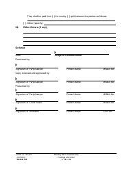 Form GDN M705 Standby Minor Guardianship Findings and Order - Washington, Page 12