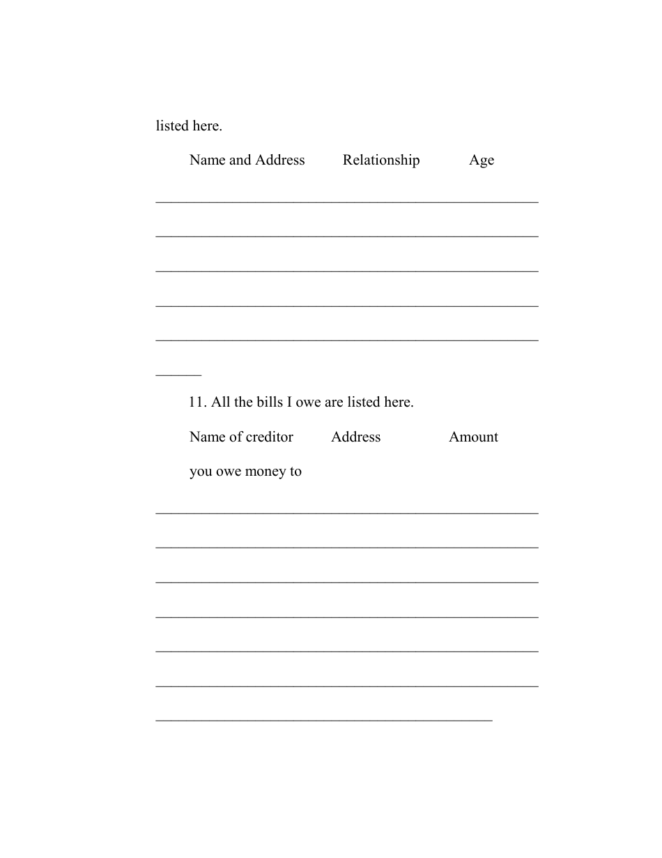 RAP Form 17 Personal Restraint Petition for Person Confined by State or Local Government - Washington, Page 10