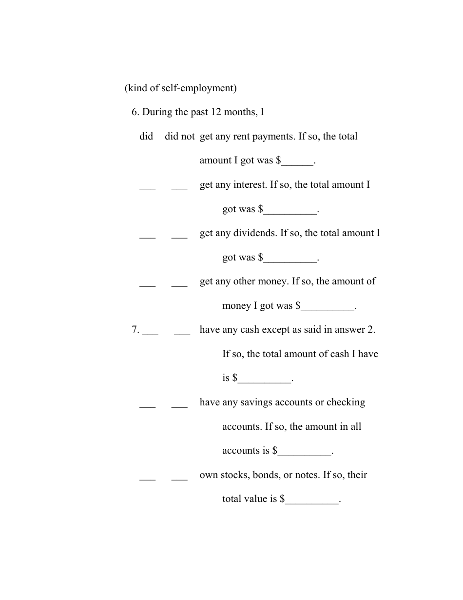 RAP Form 17 Personal Restraint Petition for Person Confined by State or Local Government - Washington, Page 8