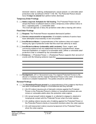 Form PO070 Denial Order - Washington, Page 2