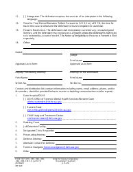 Form MP240 Order for Felony Competency Restoration Treatment (Crorip, Crorop) - Washington, Page 6